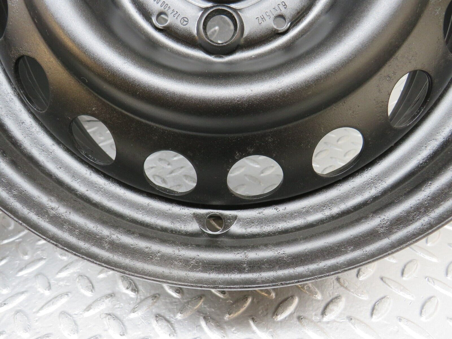 33881 Mercedes-Benz Steel Wheel Set 6Jx15H2 ET49 1244000602
