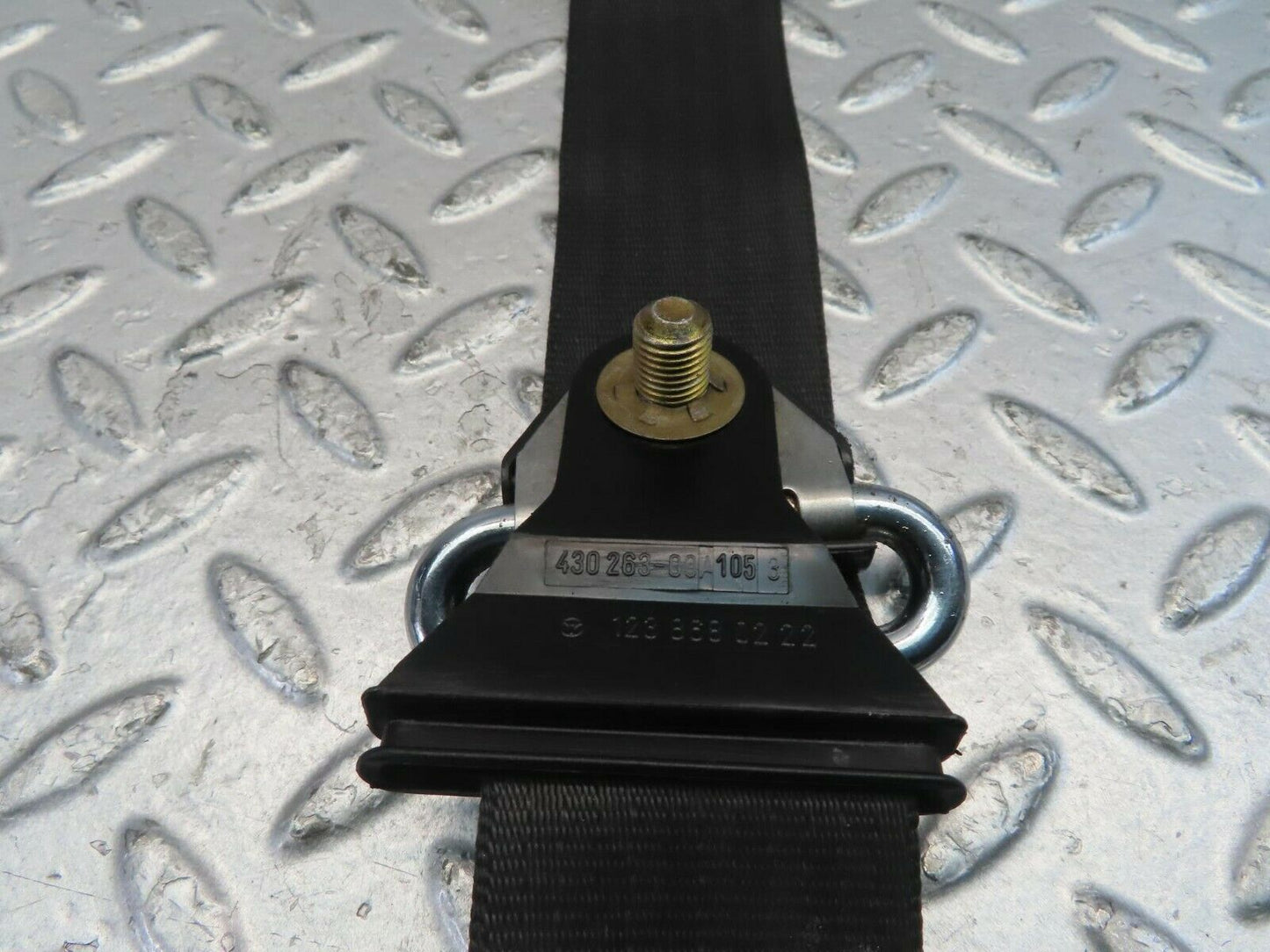11433 Mercedes-Benz C123 230CE Coupe Rear Left Seat Belt 1238608985