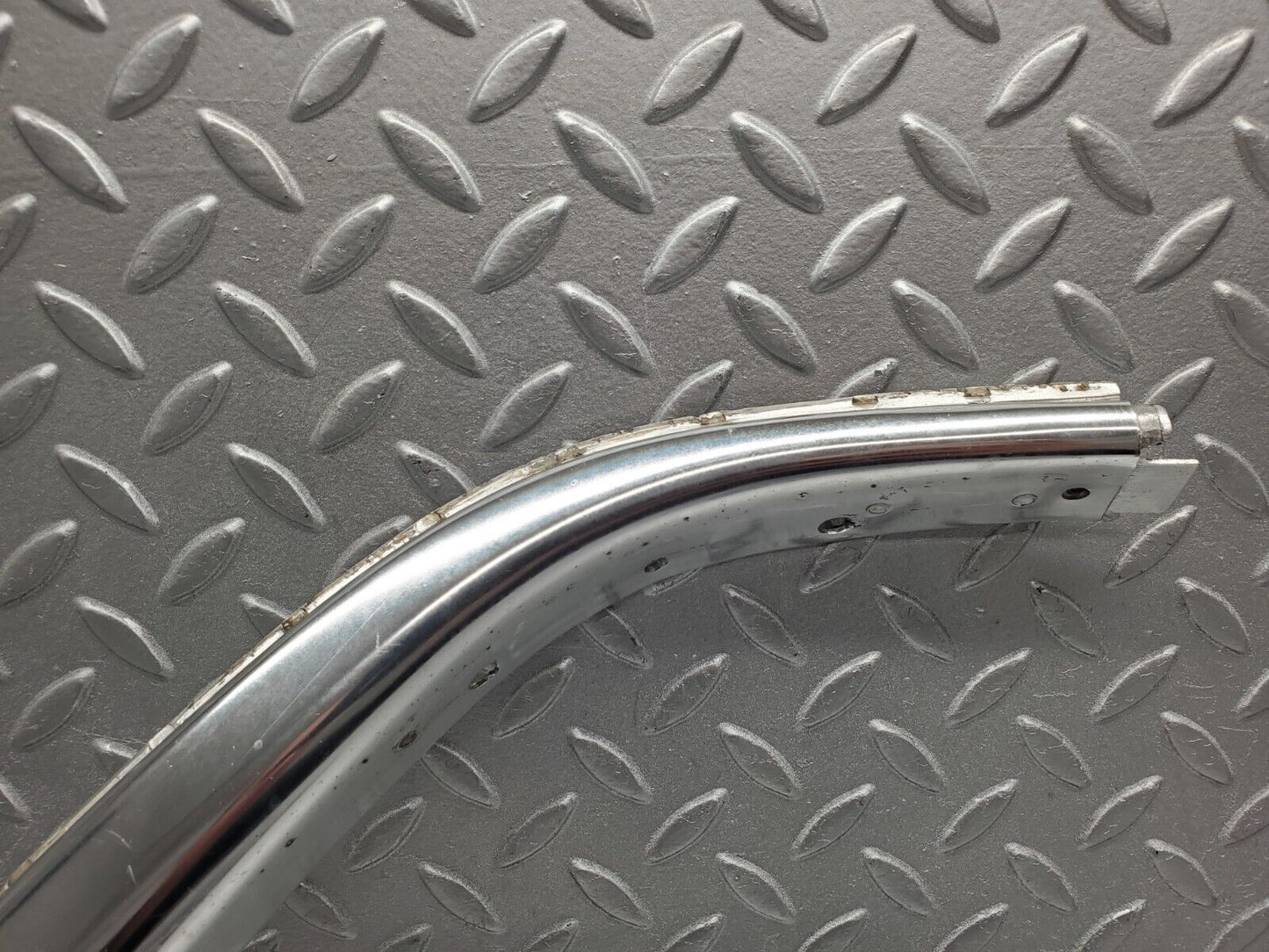 46505 Mercedes-Benz C123 280CE Coupe Rear Right Roof Chrome Moulding Trim
