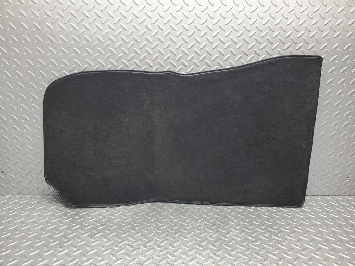 W201 Baby Benz front left floor carpet black used OEM