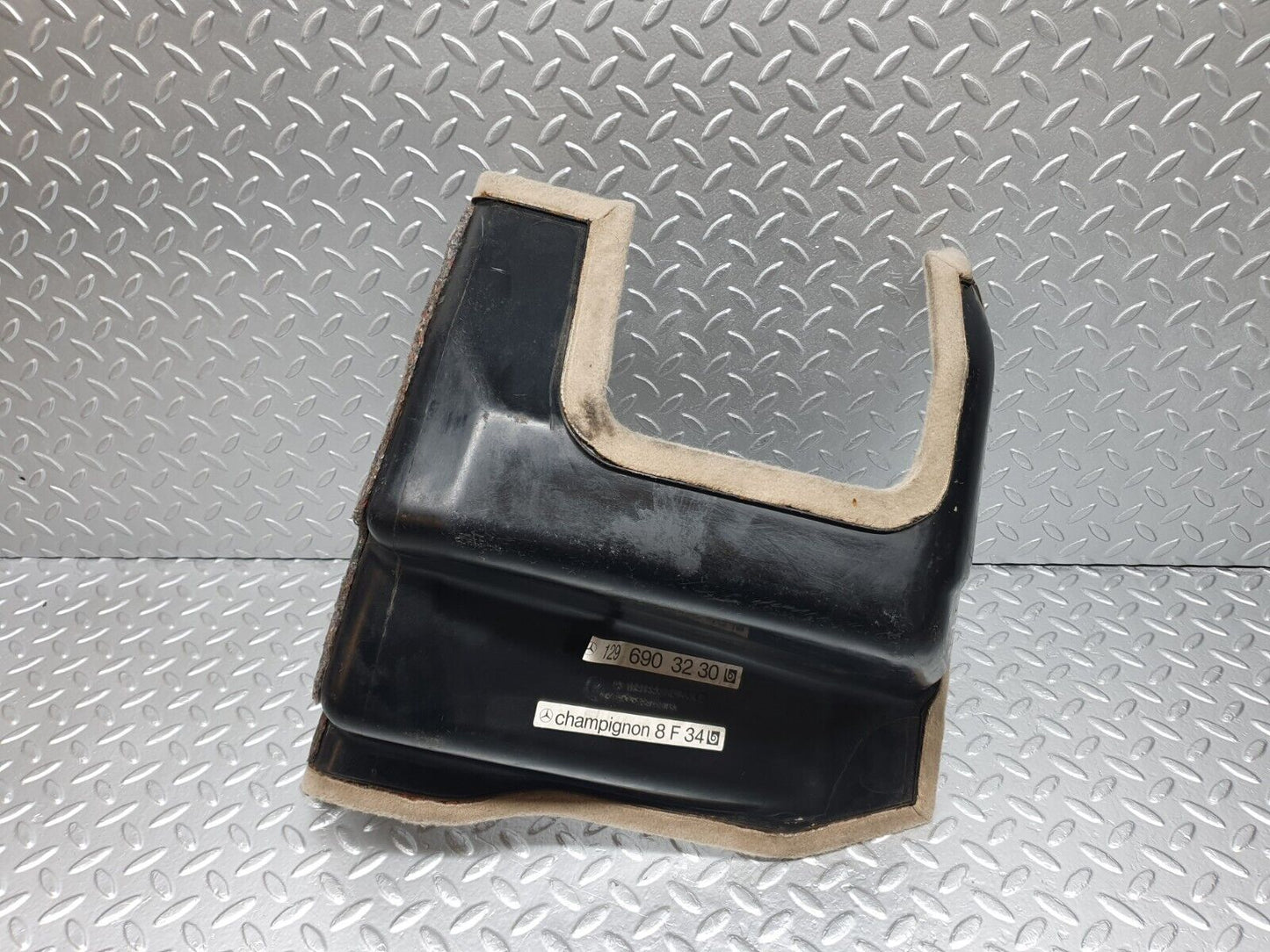 42263 Mercedes-Benz R129 320SL Coupe Trunk Boot Battery Cover Beige 1296903230