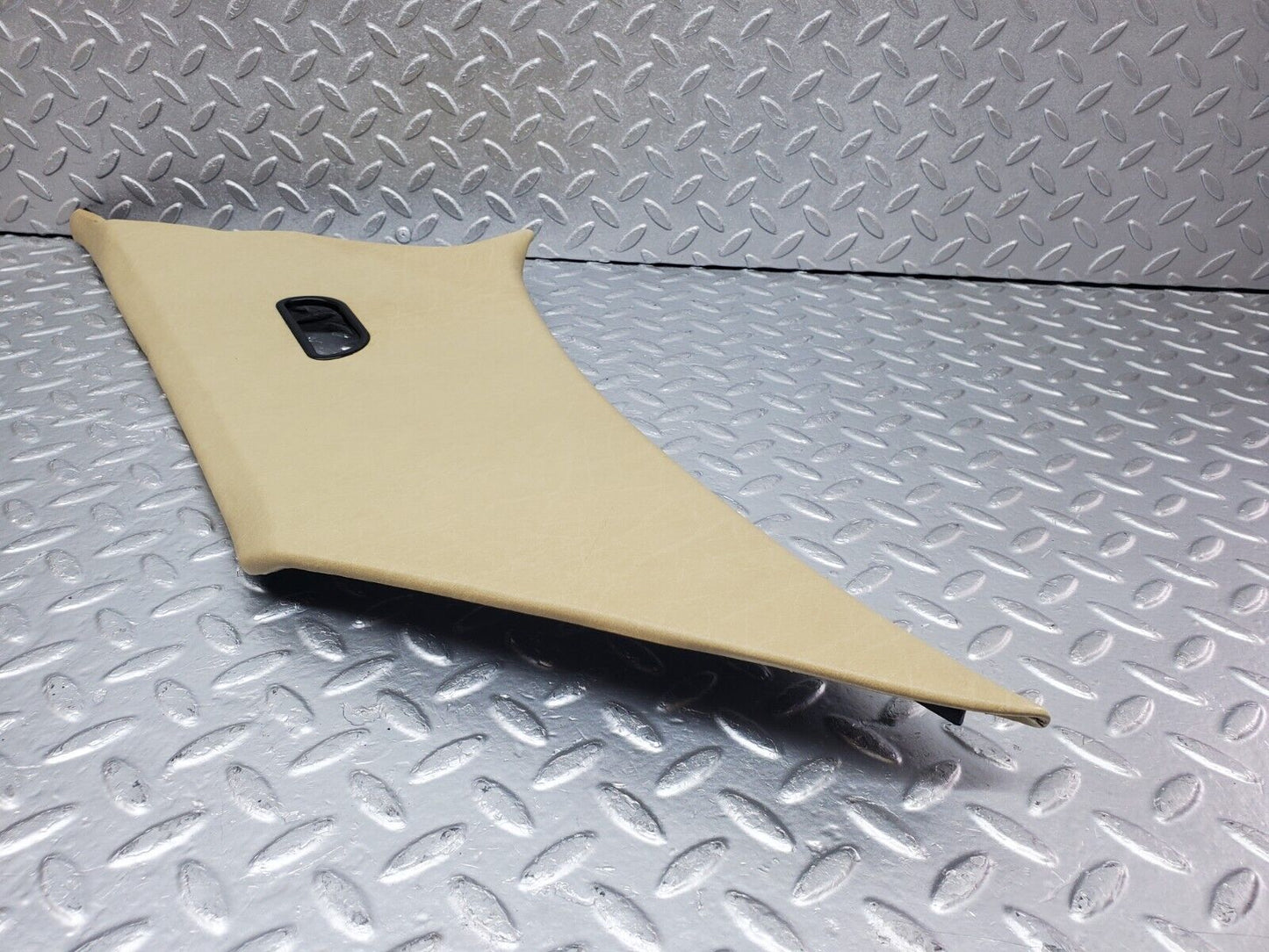 44314 Mercedes-Benz W123 280E C Pillar Cover Panel Right Side Beige 1236900425
