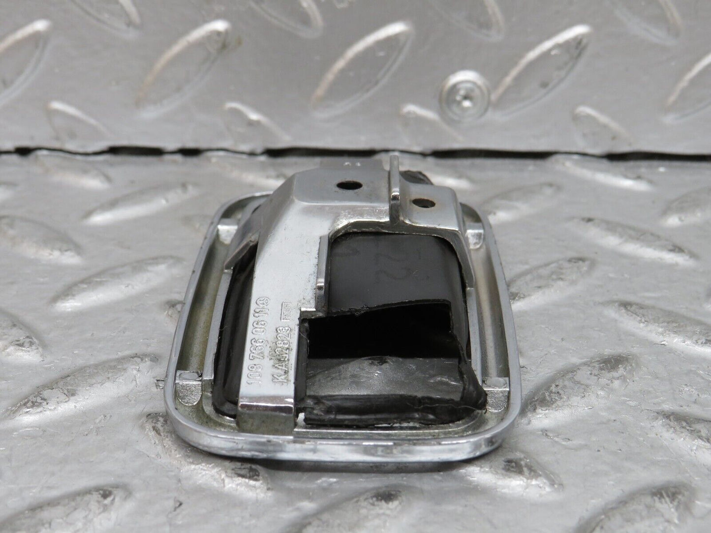 28292 Mercedes-Benz S123 240D Chrome Frame For Door Opener Right 1087660611