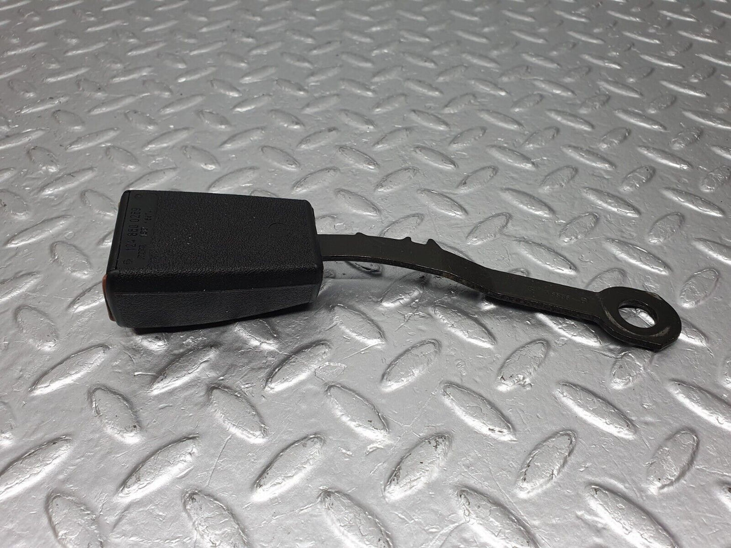 41696 Mercedes-Benz W124 200E Front Right Seat Belt With Buckle 1248604085 1268580011