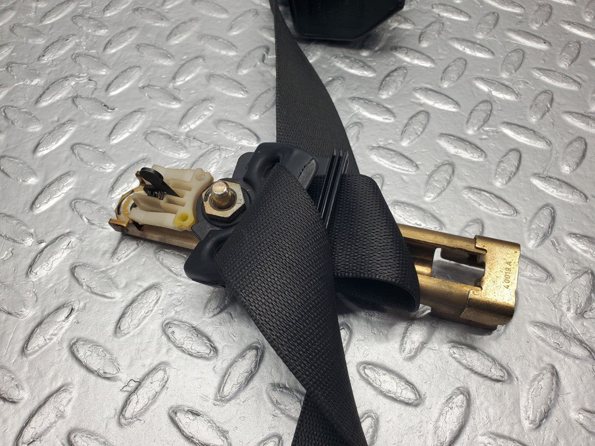 W201 Baby Benz front left seat belt with buckle used OEM
