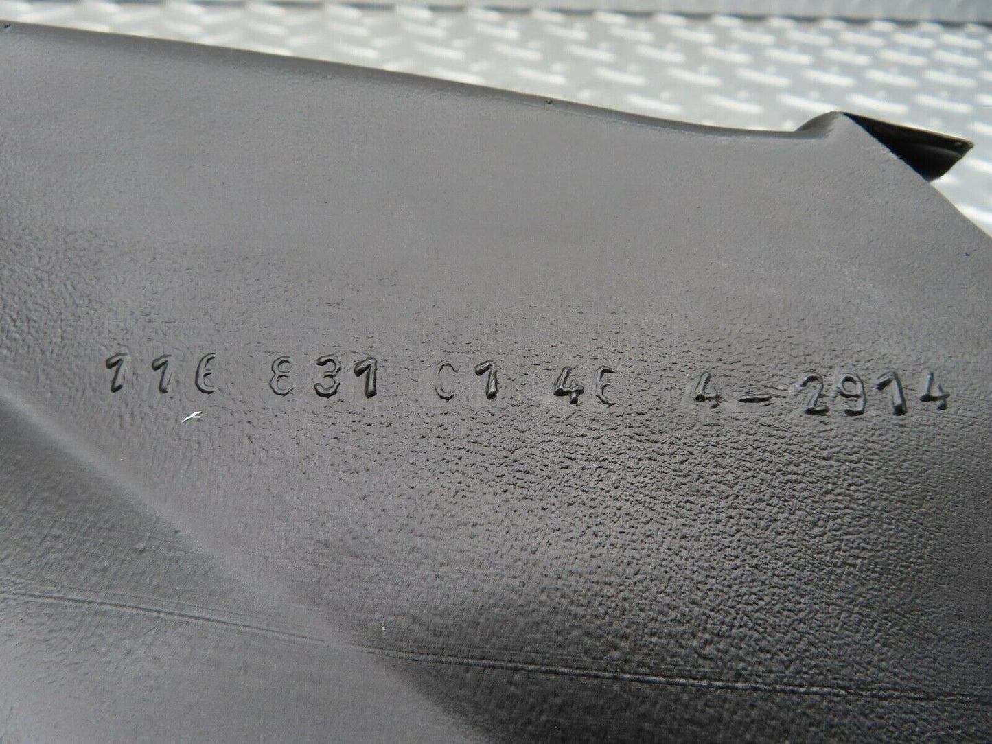 14355 Mercedes-Benz W116 350SE Ventilation Air Duct Left Side 1168310146