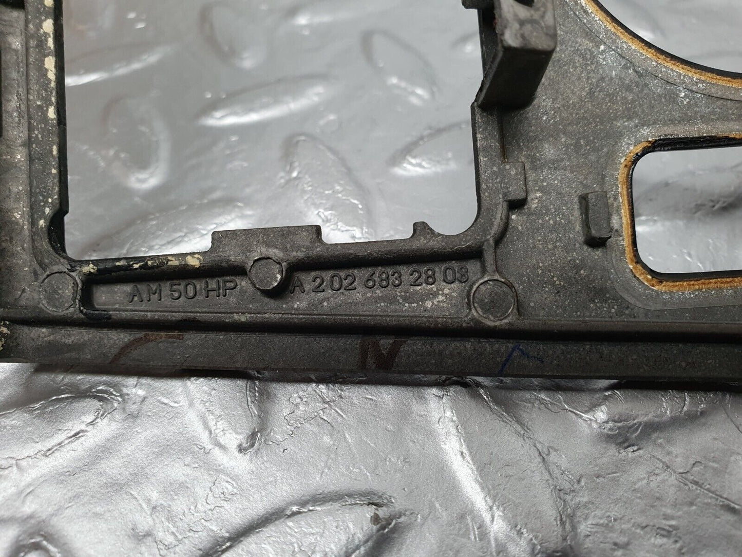 41851 Mercedes-Benz W202 C200 Heater Control Panel Wood Trim 2026808836 2026832808