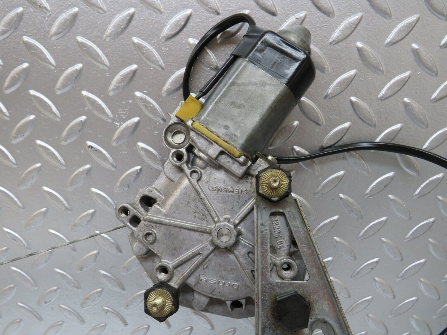 25803 Mercedes-Benz W124 280E Rear Left Power Window Regulator With Motor