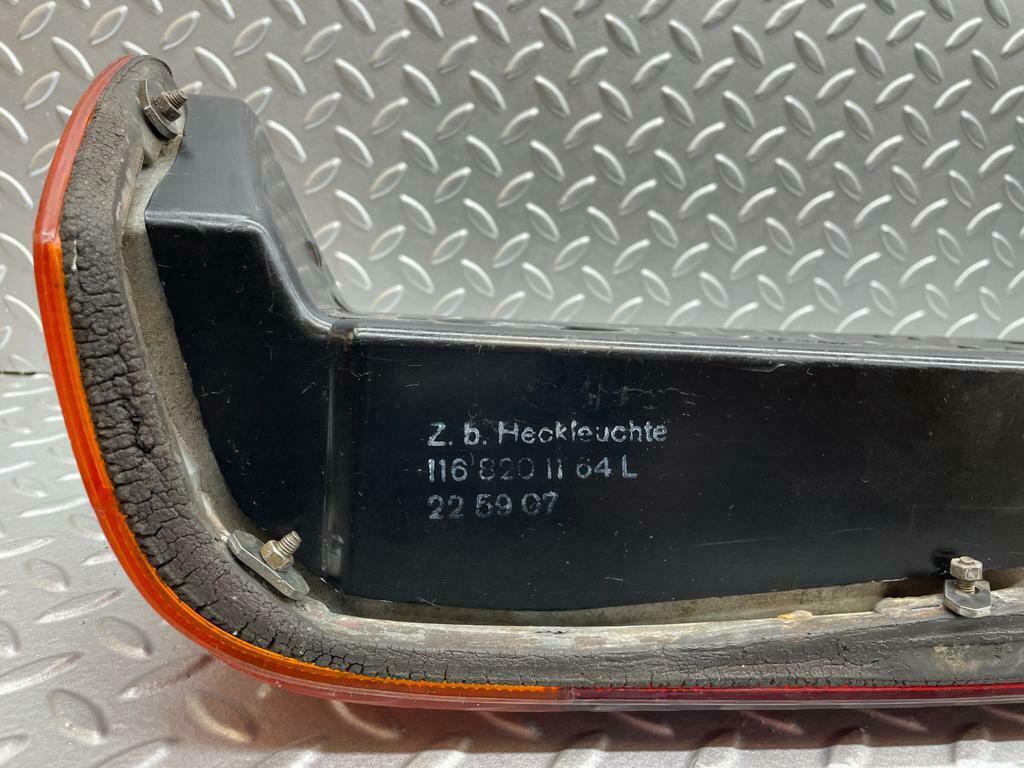 0030 Mercedes-Benz W116 350 SE Left Tail Light 1168201164