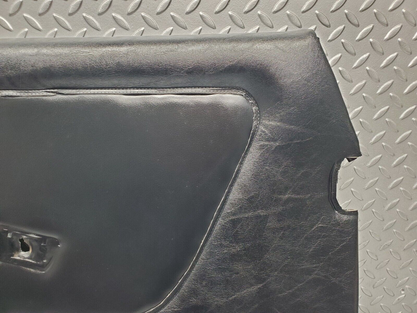46366 Mercedes-Benz C123 280CE Coupe Right Door Card Black Leather 1237270664