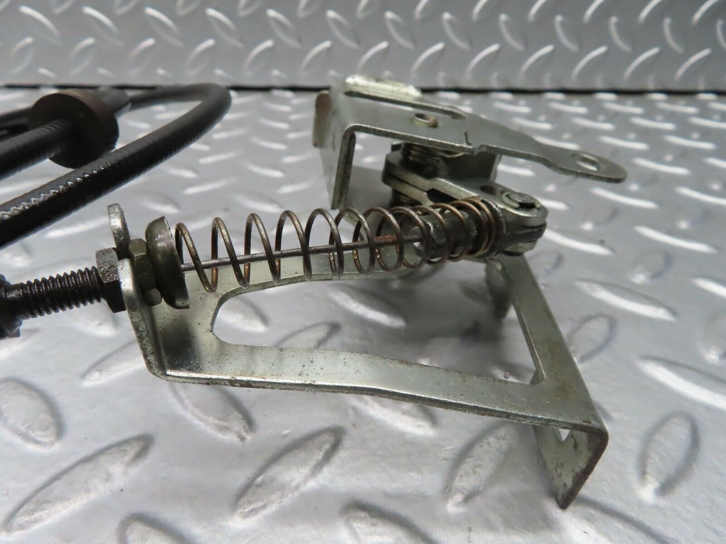 20745 Mercedes-Benz R107 450SL Coupe Soft Top Lock Mechanism With Cable Right Side