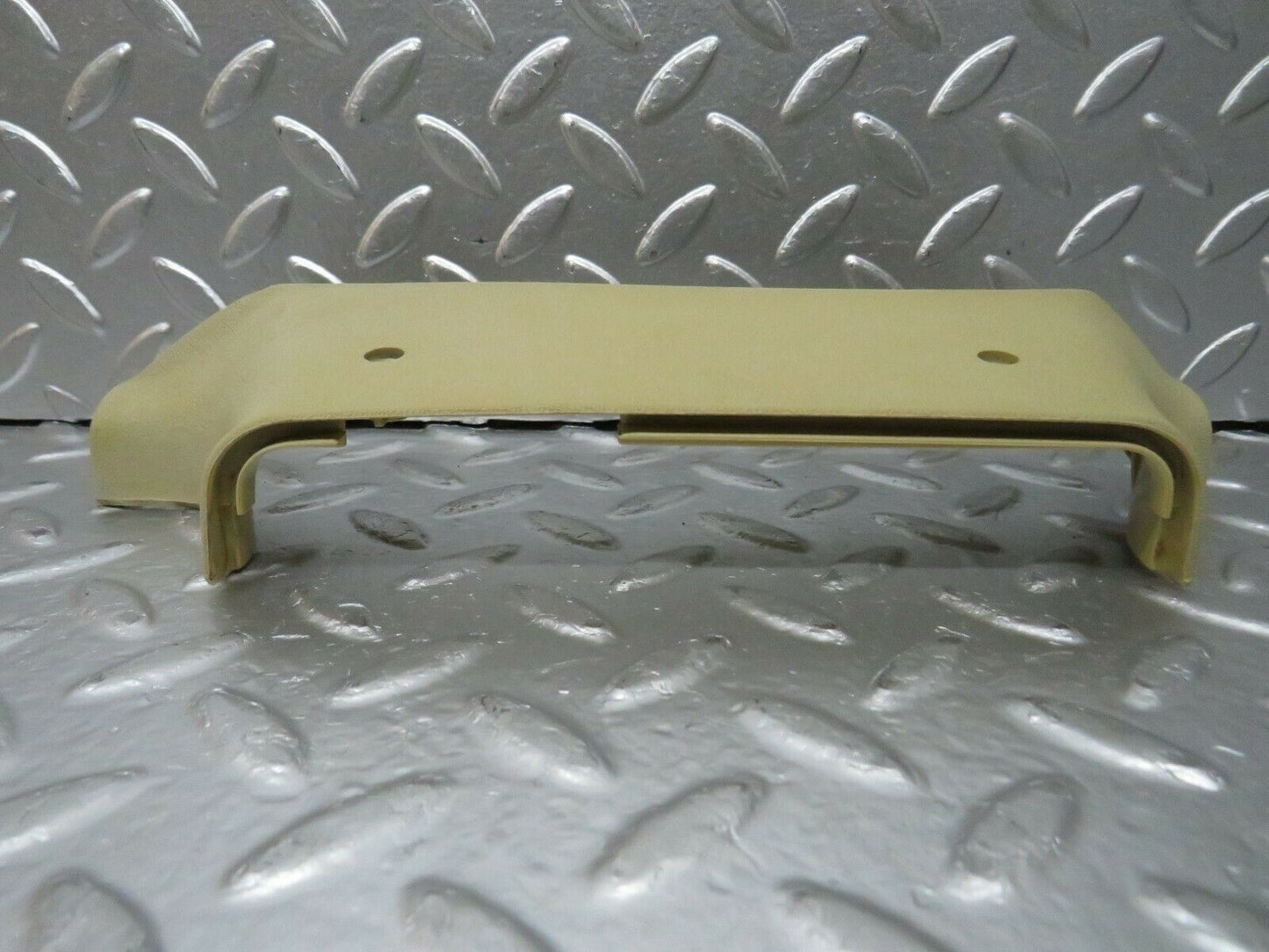 23959 Mercedes-Benz W123 280E B Pillar Bottom Cover Right Side Beige 123692222