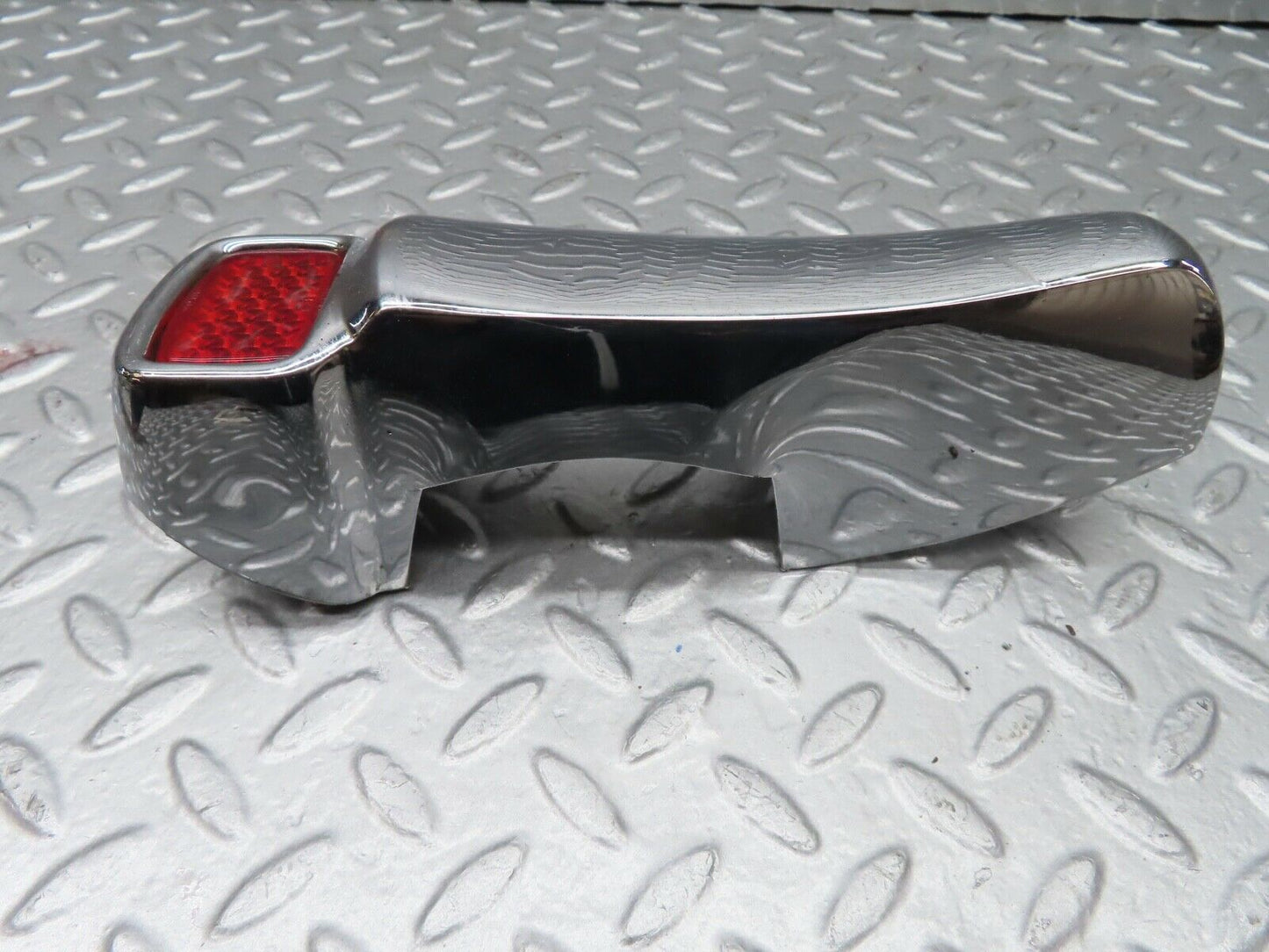 19795 Mercedes-Benz W121 190b Ponton Rear Bumper Chrome Overriders Pair