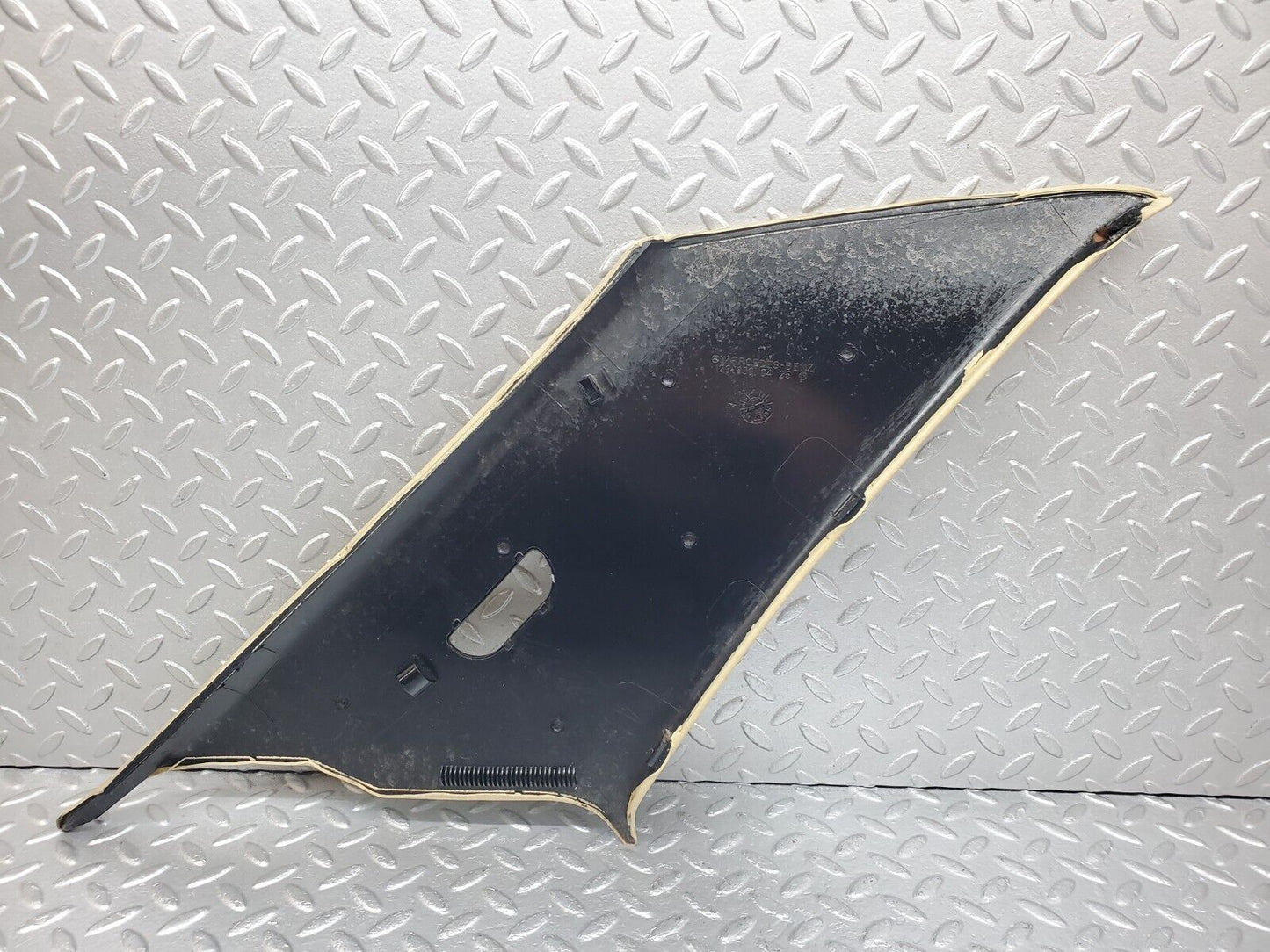 44314 Mercedes-Benz W123 280E C Pillar Cover Panel Right Side Beige 1236900425