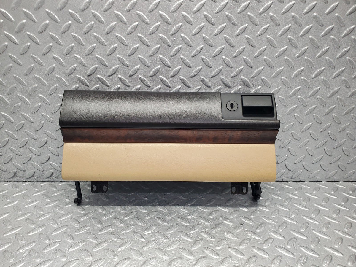 W124 glove box door beige used OEM