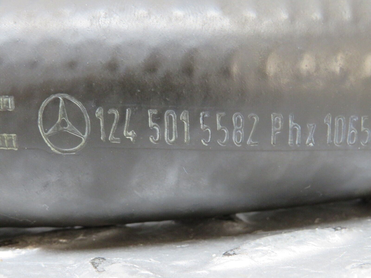 26419 Mercedes-Benz C124 220CE Radiator Hose Pipe Pair 1245015582 1245015682