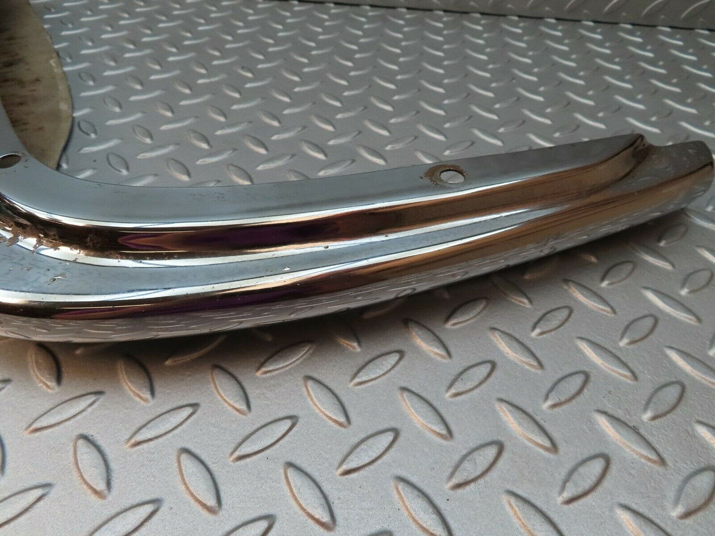 3473 Mercedes-Benz W108 280SE Front Right Upper Bumper Chrome