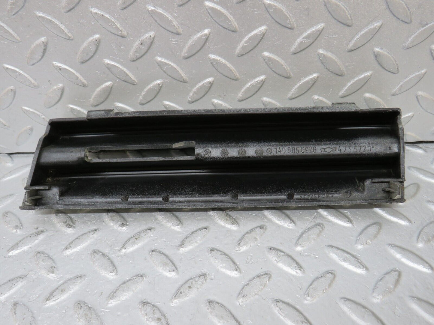 35313 Mercedes-Benz W140 Front Bumper Tow Hook Cover Grill 1408850926