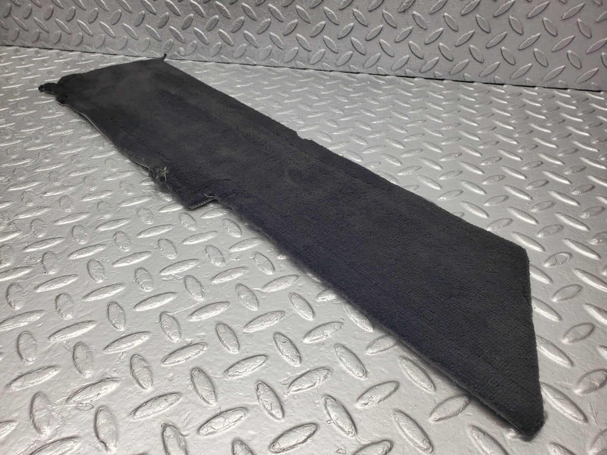 W201 Baby Benz door sill floor carpet right side black used OEM