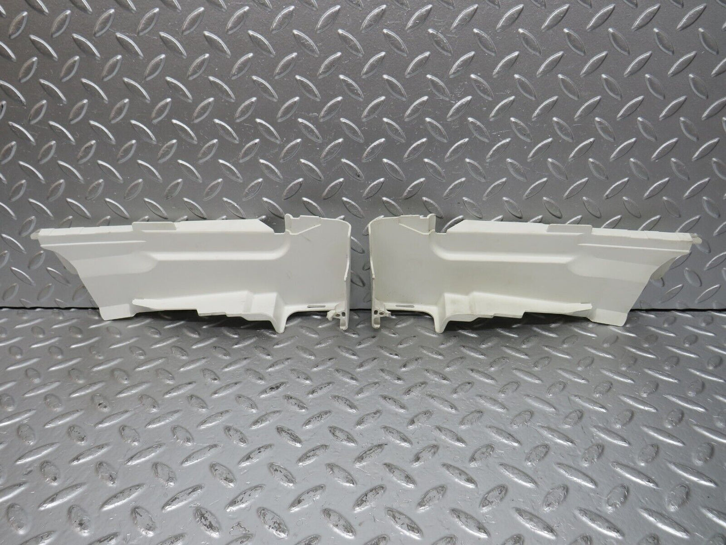 31221 Mercedes-Benz S124 220TE Fr. Door Lock Cover Pair 1247231808 1247231708
