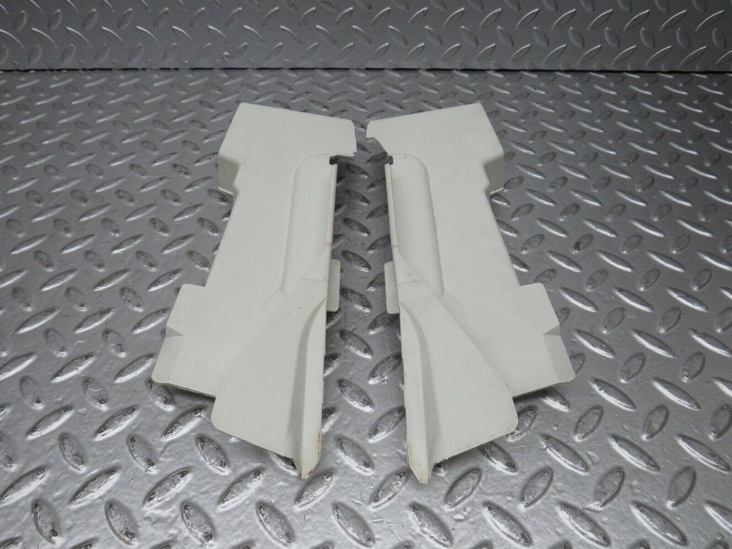 27507 Mercedes-Benz S124 300TE Fr. Door Lock Cover Pair 1247231808 1247231708