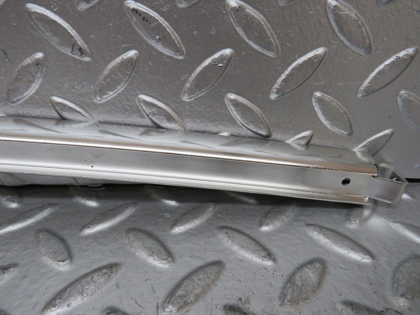 26785 Mercedes-Benz W123 240D Rear Left Chrome Window Channel