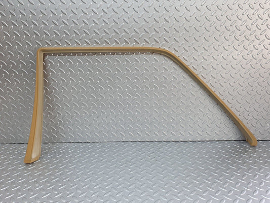41570 Mercedes-Benz W124 200E Rear Right Door Window Frame Trim Palomino 1247350271