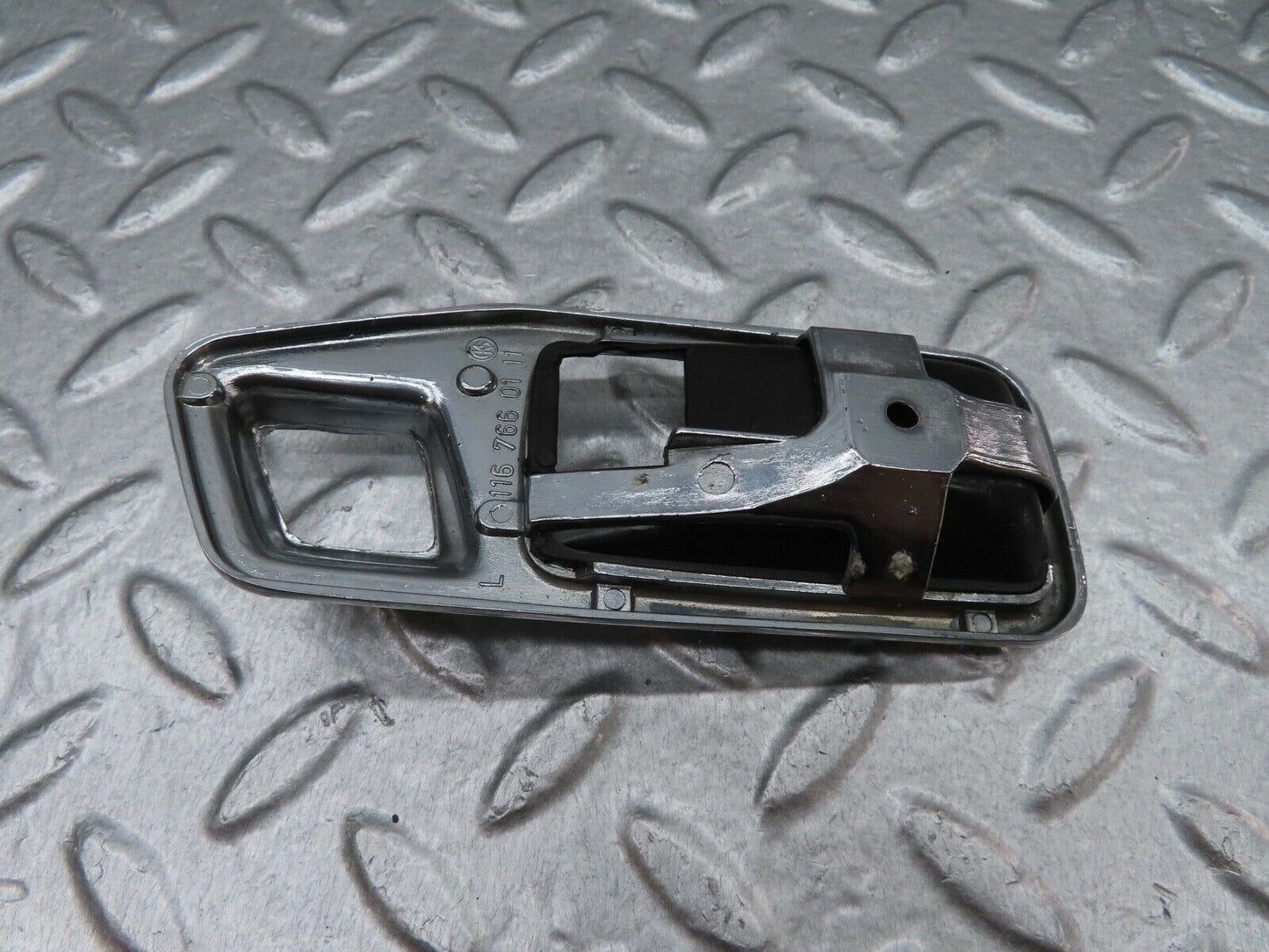 17958 Mercedes-Benz W123 200 Chrome Frame For Door Opener Left 1167660111