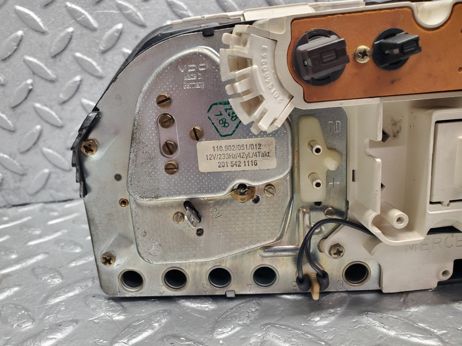 W201 Baby Benz instrument cluster used OEM