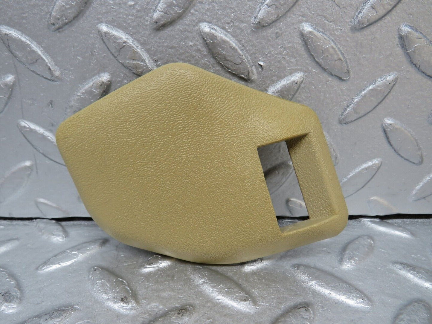 37057 Mercedes-Benz C126 420SEC Coupe Seat Belt Runner Cover Left Beige 1268680939