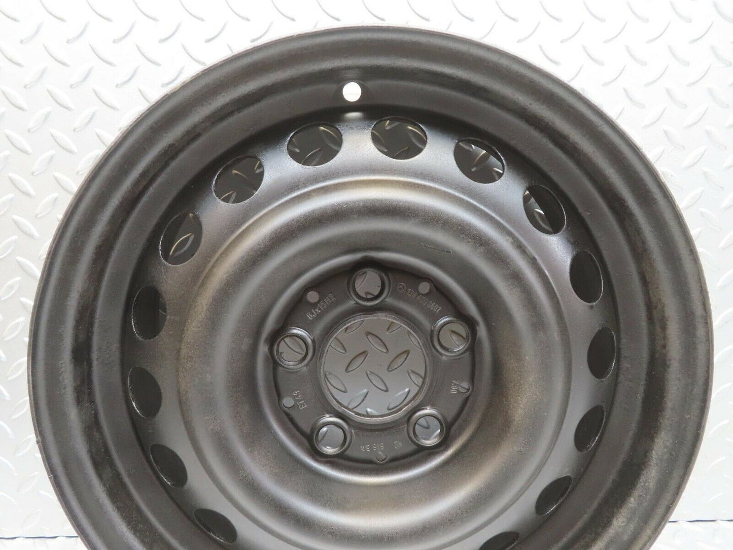 13241 Mercedes-Benz Steel Wheel 6Jx15H2 ET49 5x112 1244000602
