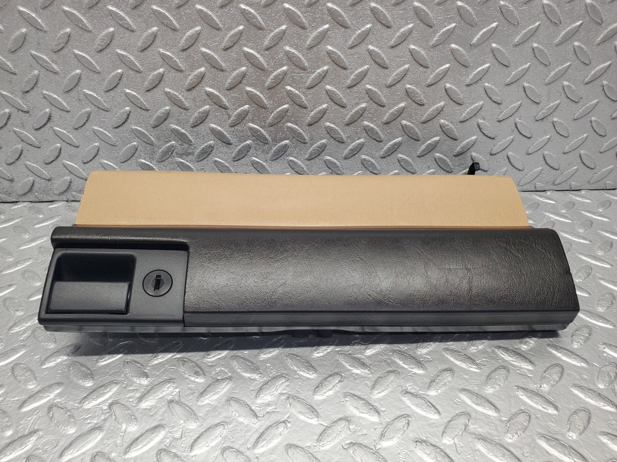 W124 glove box door beige used OEM