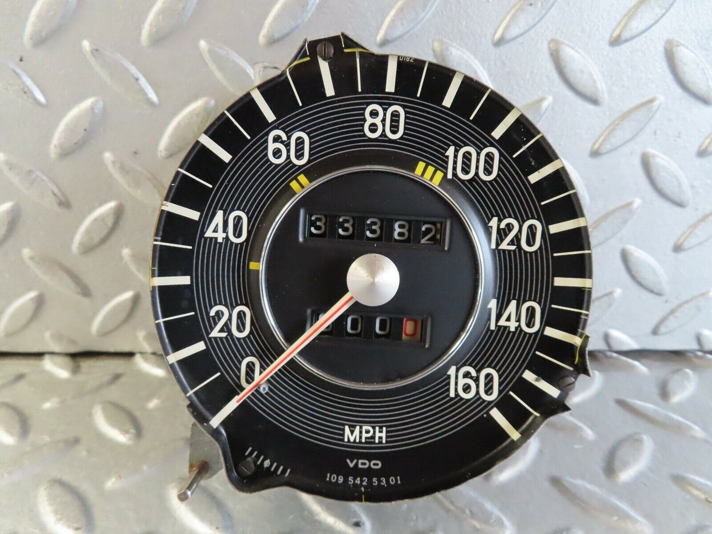 12643 Mercedes-Benz W108 280SE 3.5 Speedometer MPH VDO W=1.275 1095425301