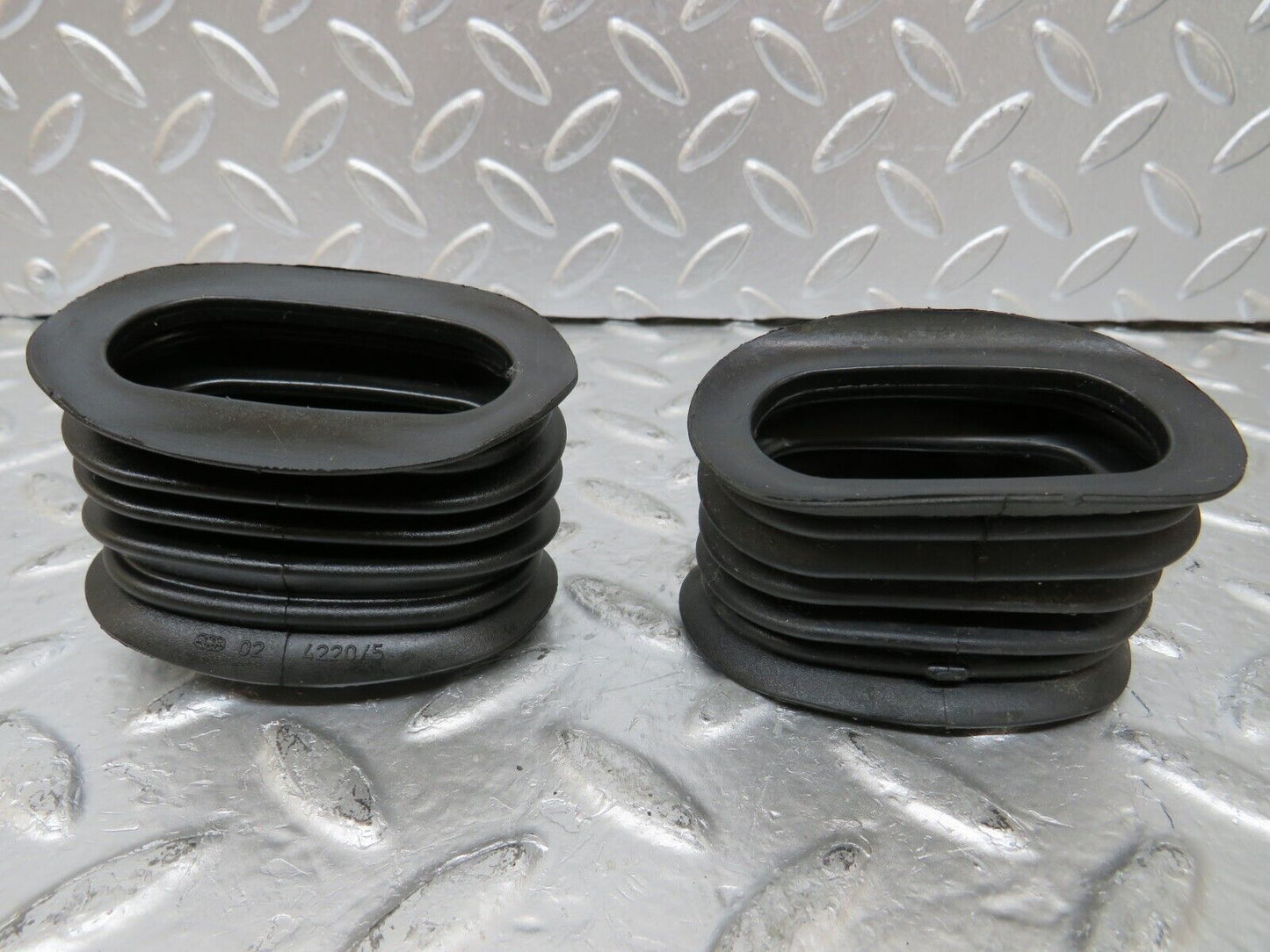 25790 Mercedes-Benz W124 280E Front Door Wire Protector Rubber Pair 1248210197