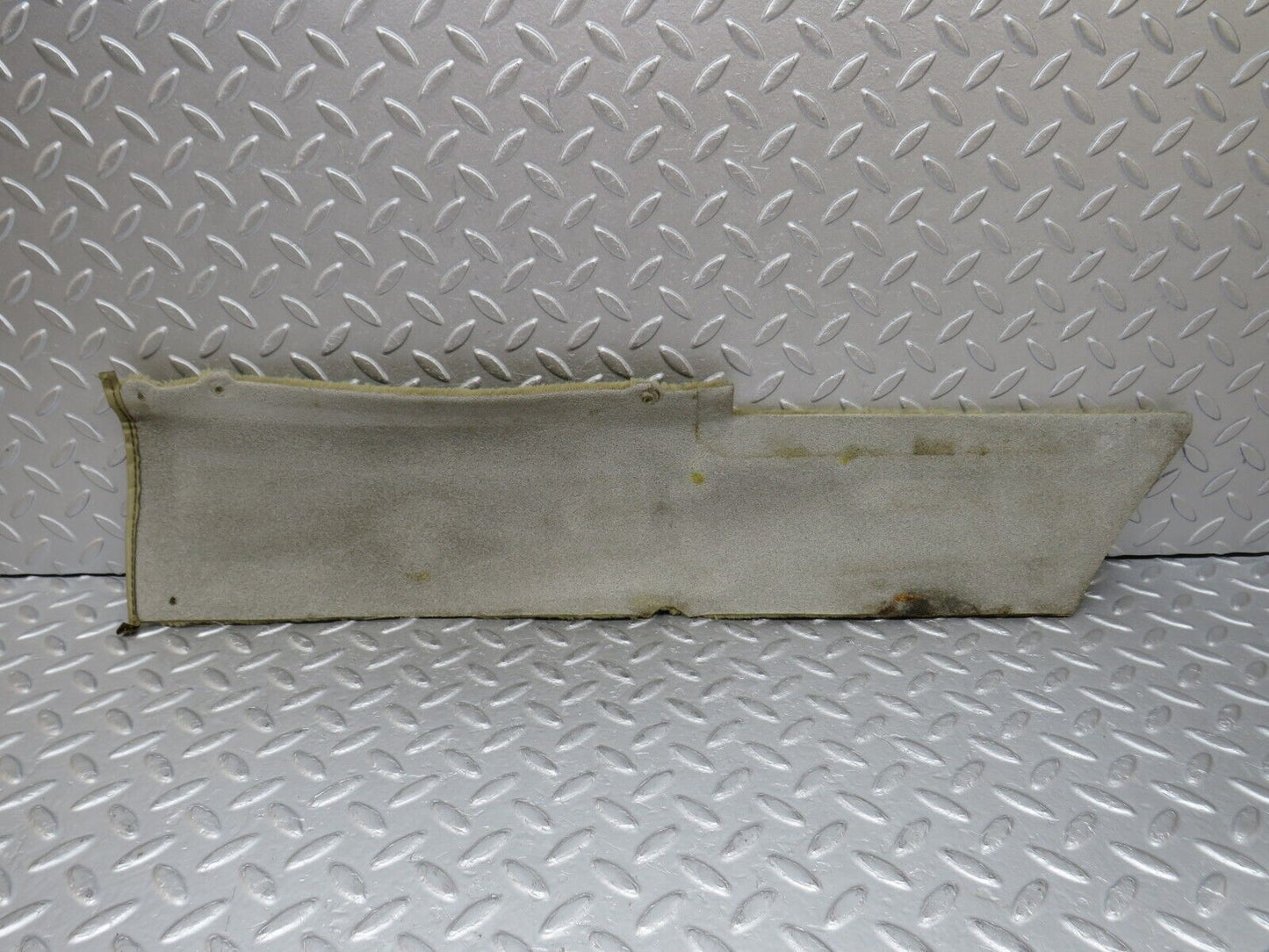 36593 Mercedes-Benz W201 190E 2.0L Door Sill Floor Carpet Left Side Beige