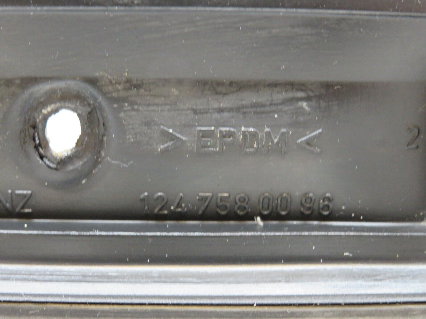 25673 Mercedes-Benz W124 280E Trunk Chrome N. Plate Light Holder 1247580096