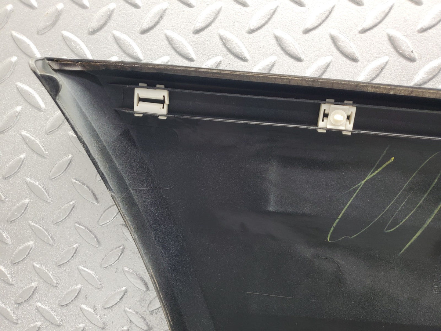 W201 Baby Benz rear right fender wing moulding trim used OEM