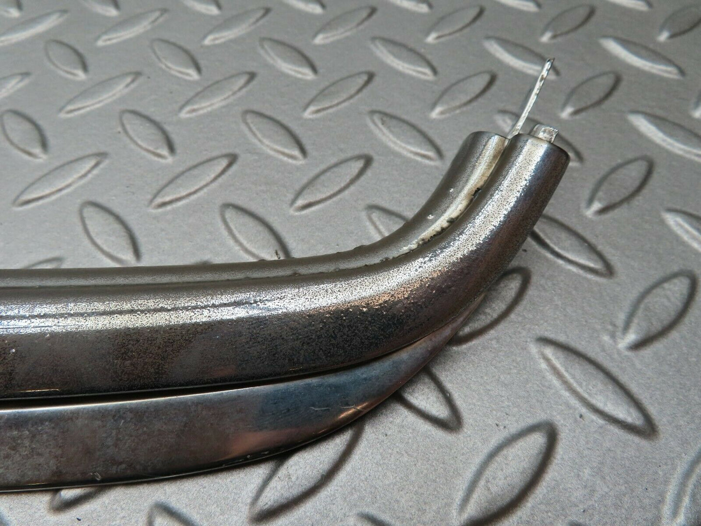 4663 Mercedes-Benz W114 280CE Coupe Chrome Rear Window Trim Left Side