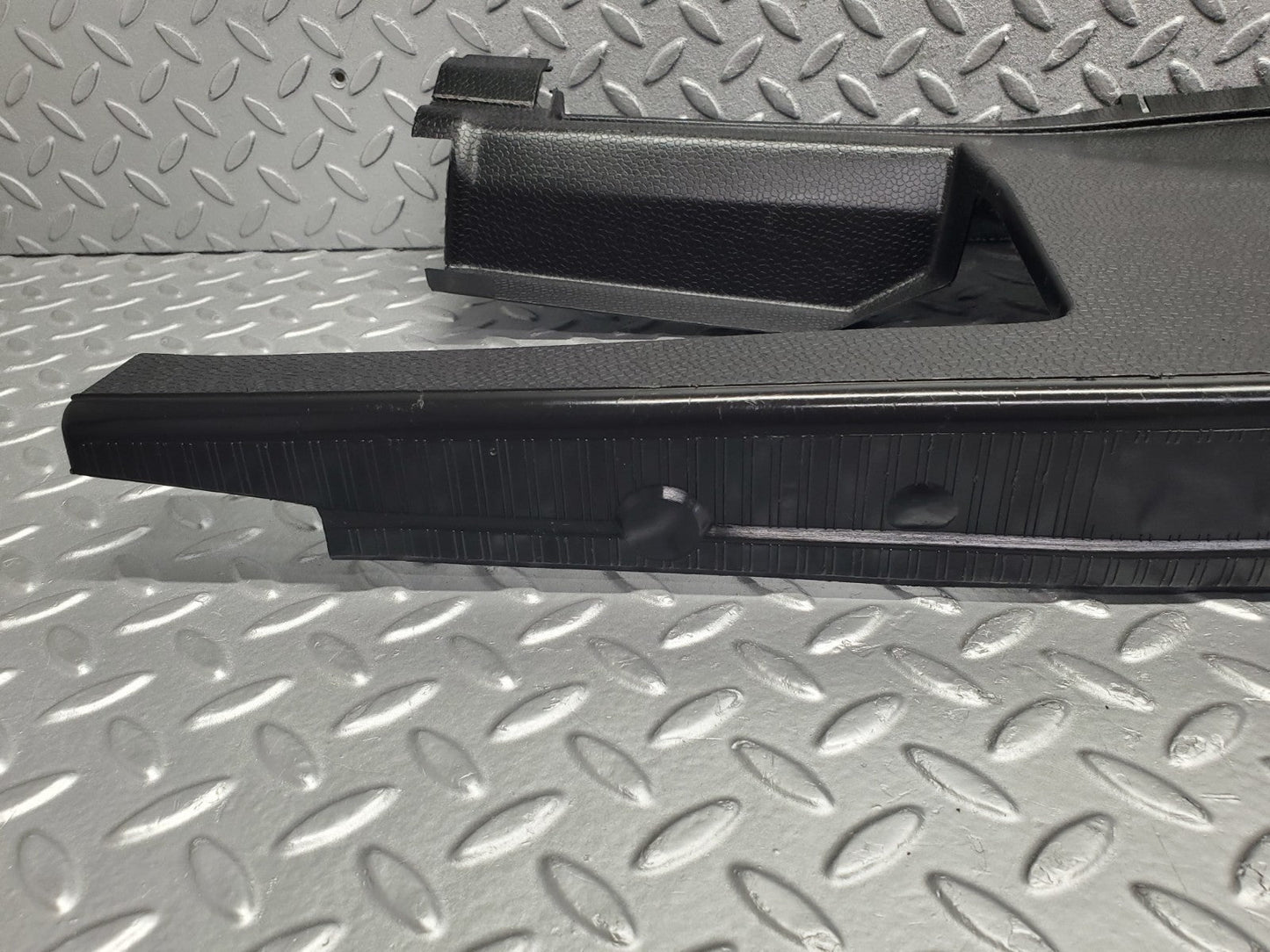 W201 Baby Benz trunk lock trim panel used OEM