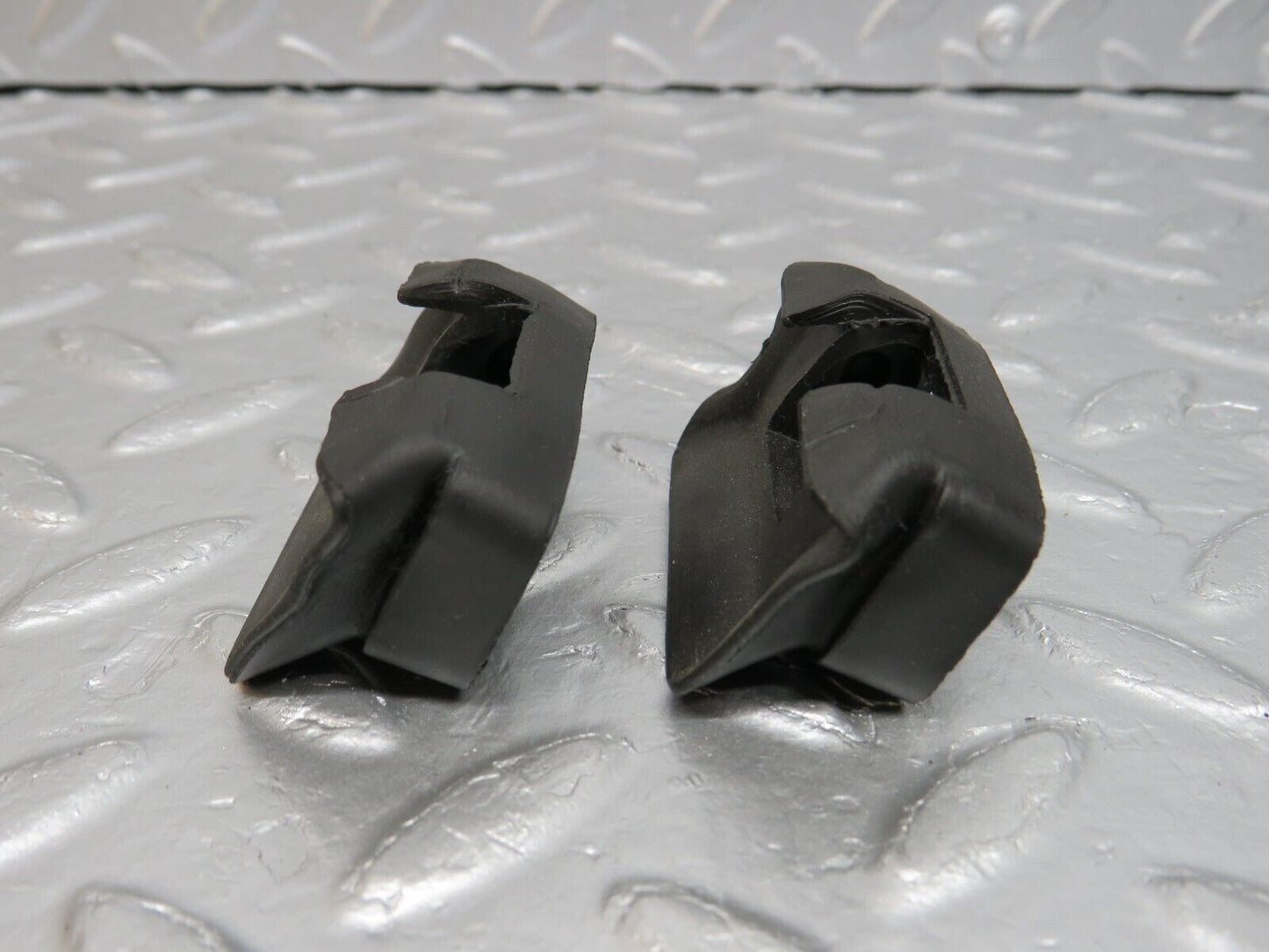39767 Mercedes-Benz R129 320SL Coupe Door Check Strap Rubber Seal 2x 2017270430