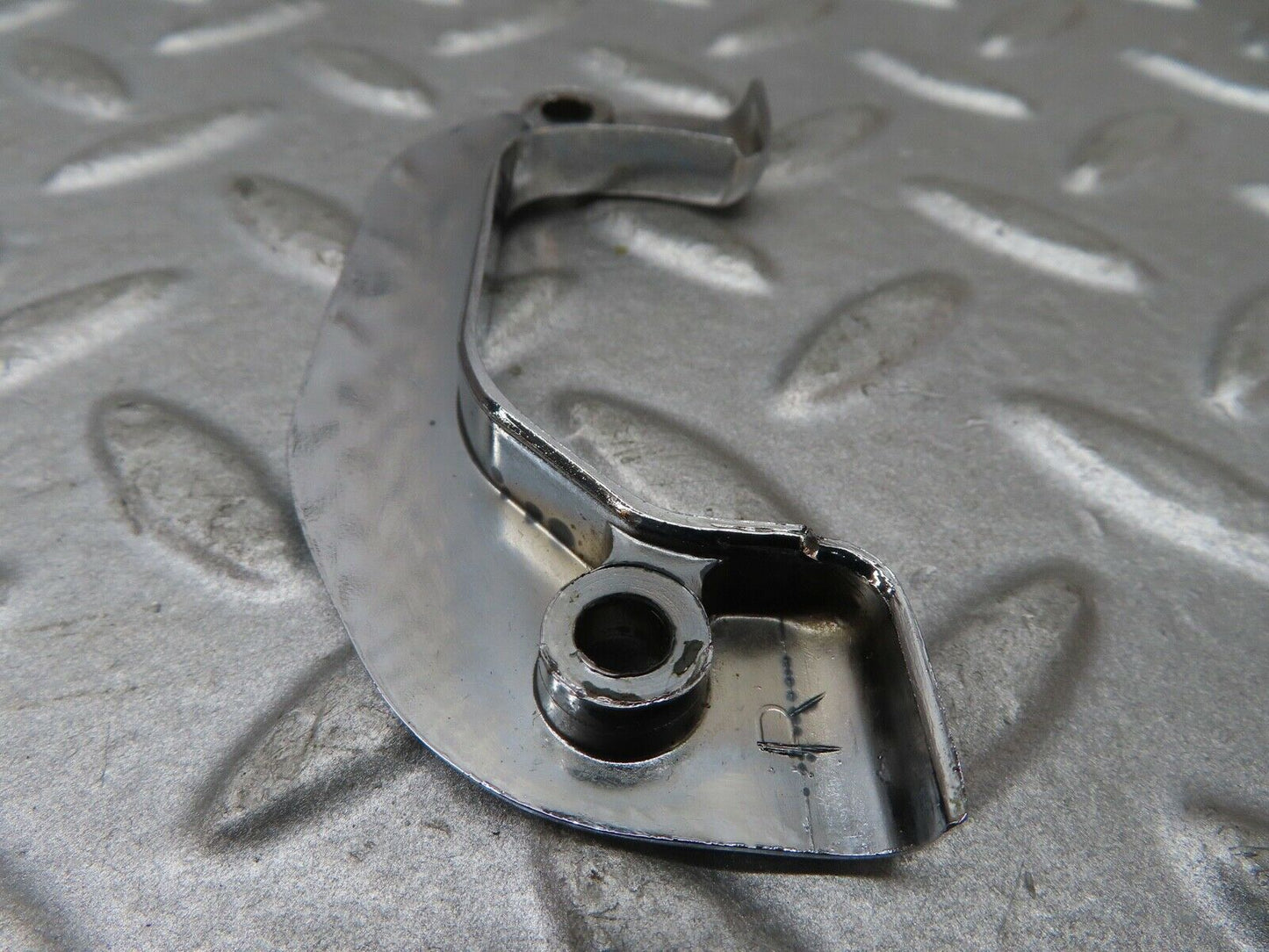 17546 Mercedes-Benz W116 450SEL Right Door Interior Chrome Latch Trim