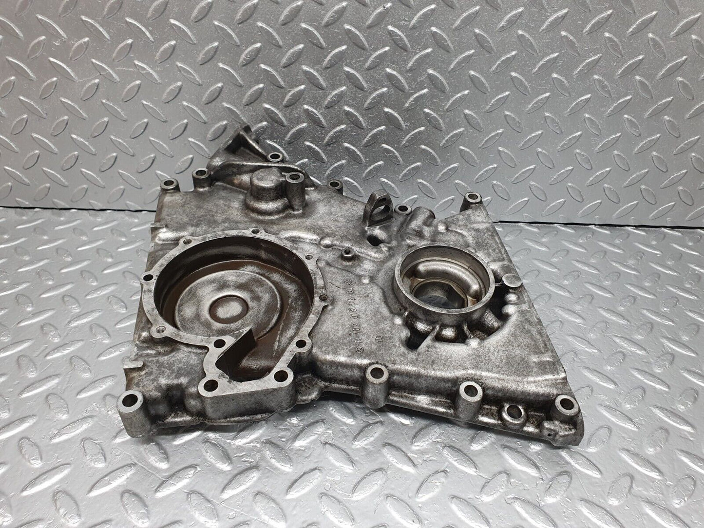 43062 Mercedes-Benz W123 Engine Timing - Oil Pump Cover 1020150801 1021810620
