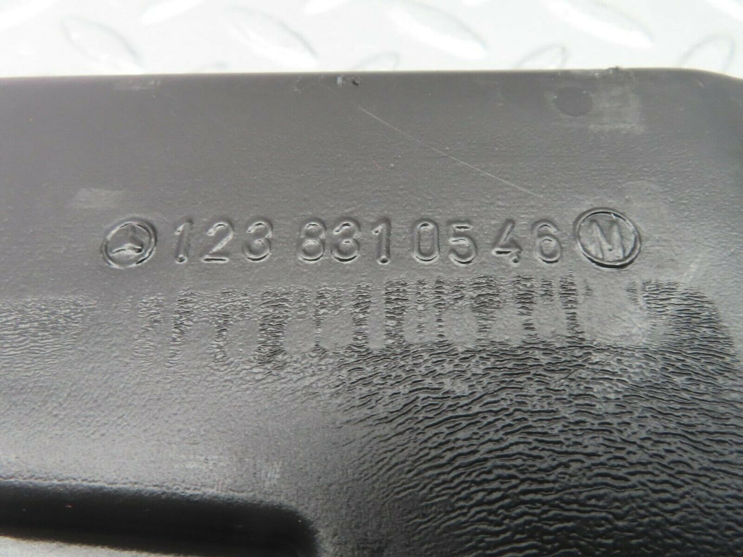 9905 Mercedes-Benz C123 230CE Coupe Heating Air Duct Left Side 1238310546