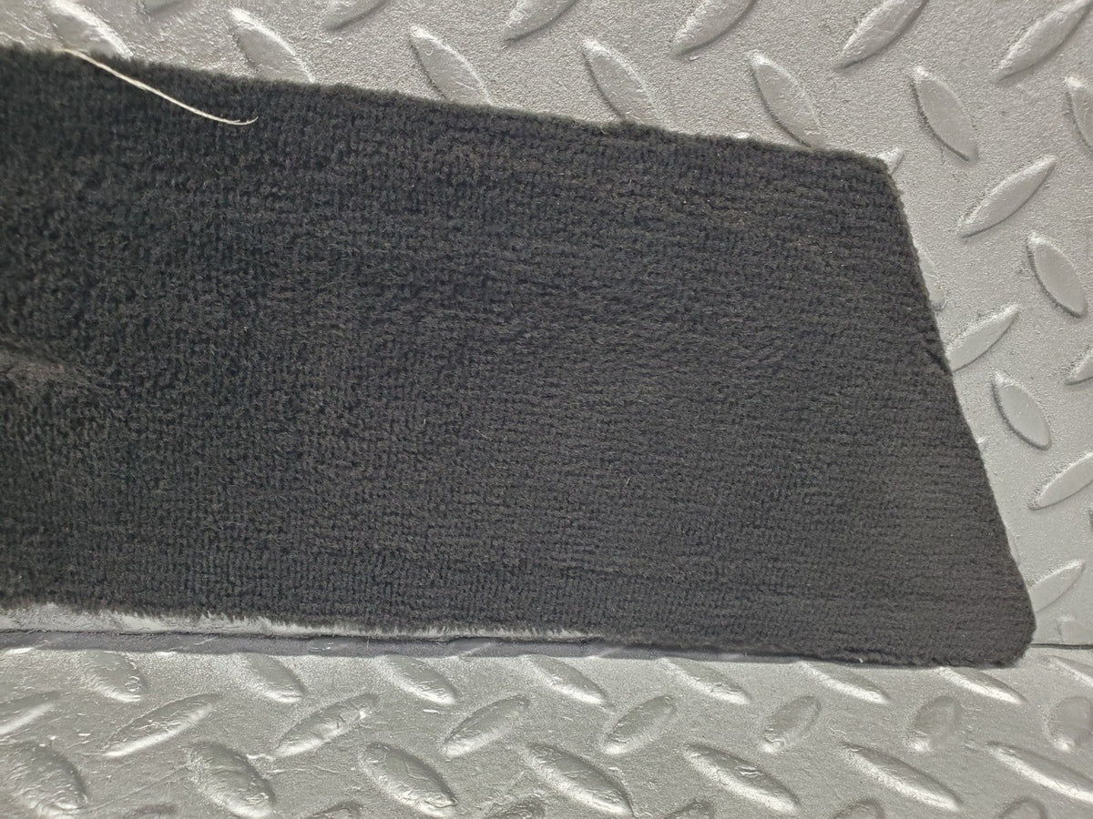 W201 Baby Benz door sill floor carpet right side black used OEM