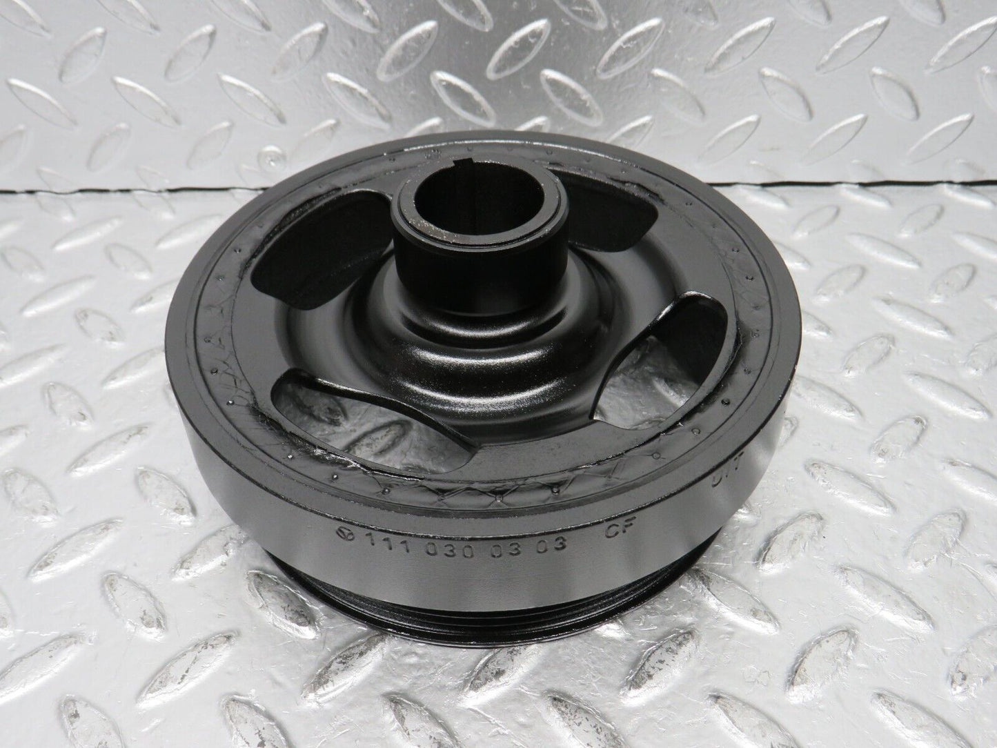 31526 Mercedes-Benz S124 220TE Wagon Crankshaft Vibration Damper 1110300303