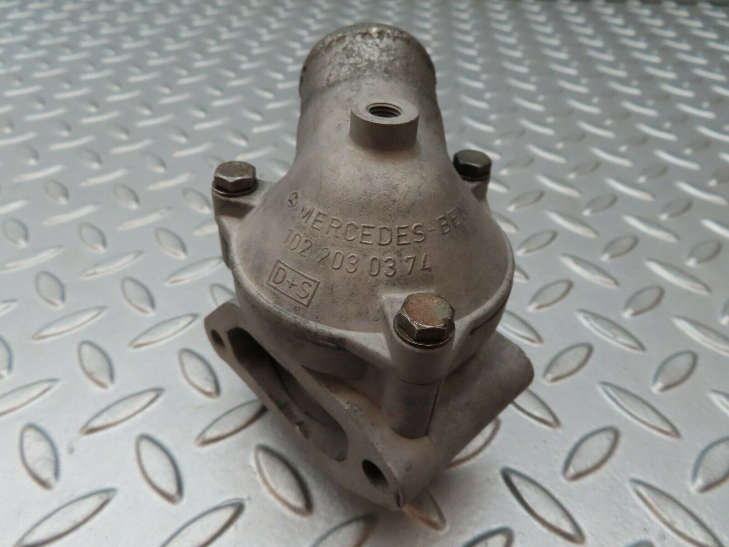 4391 Mercedes-Benz W123 230E Thermostat Housing 1022030374