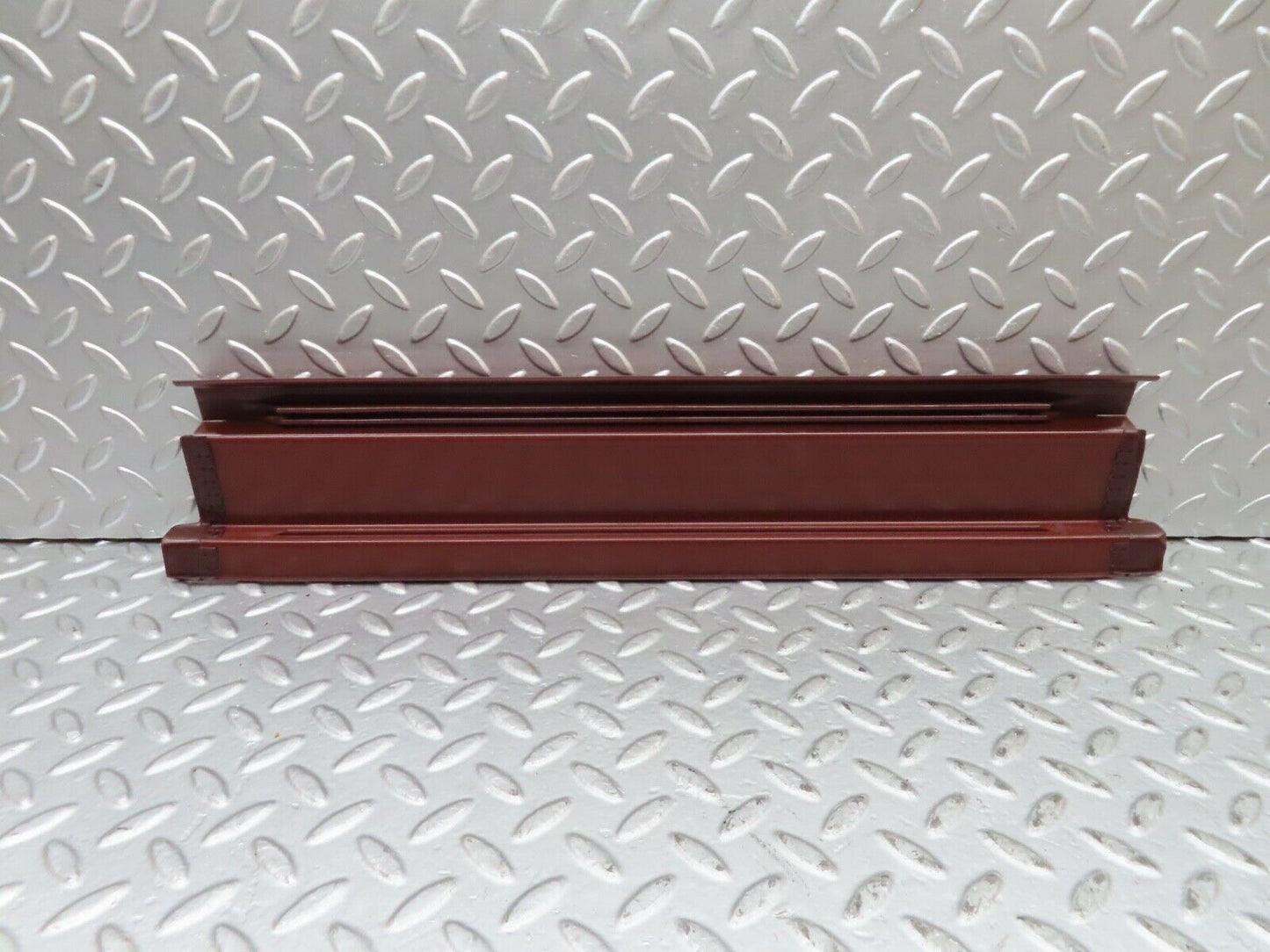 21477 Mercedes-Benz W126 300SE Rear Right Door Sill Cover Burgundy Red