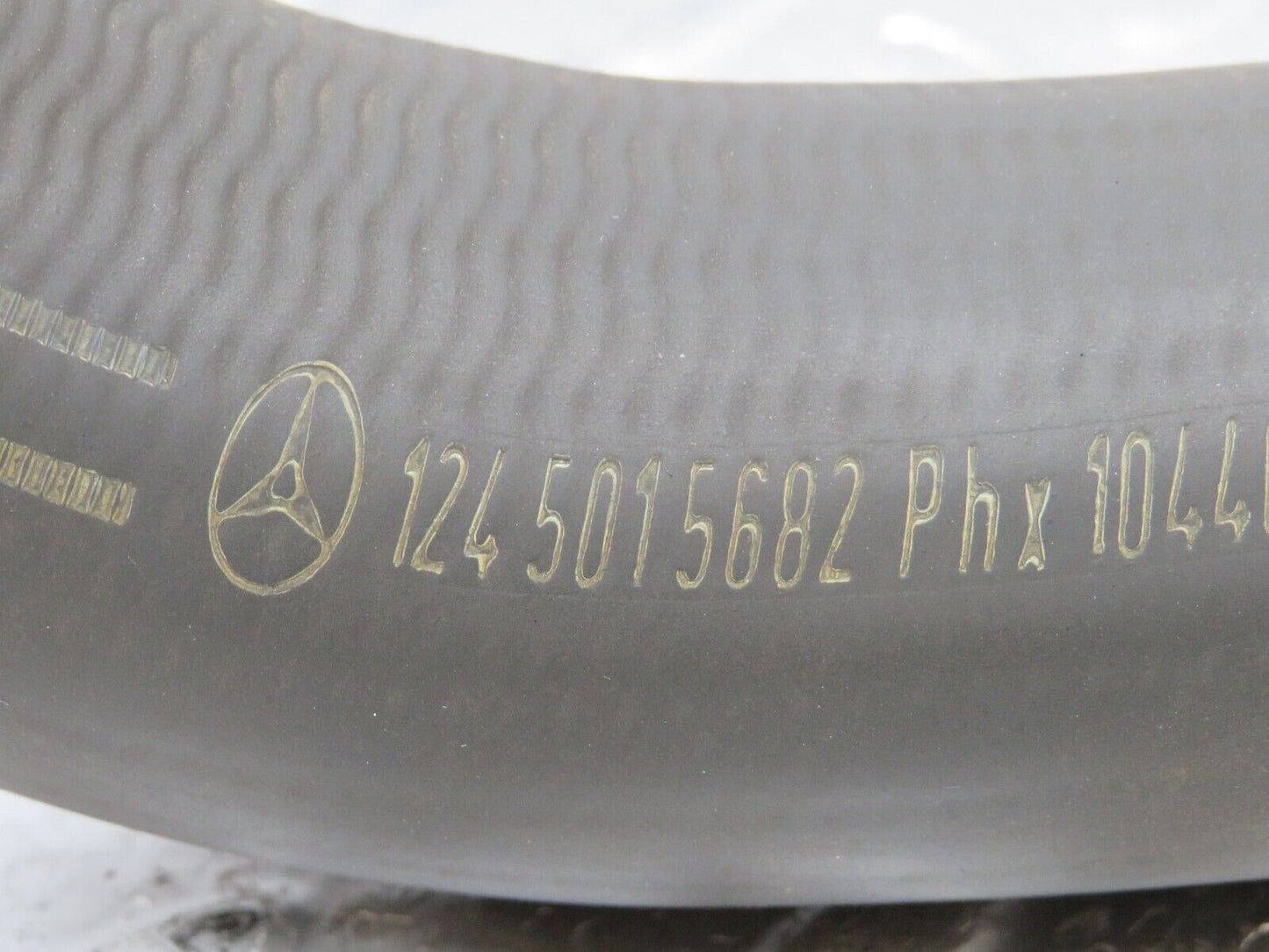 26419 Mercedes-Benz C124 220CE Radiator Hose Pipe Pair 1245015582 1245015682