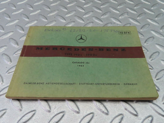 8005 Mercedes-Benz W110 190C 190D Catalog C 12074