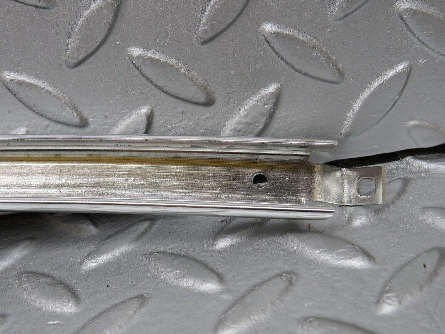 36218 Mercedes-Benz W126 420SE Rear Right Chrome Window Channel 1267300219